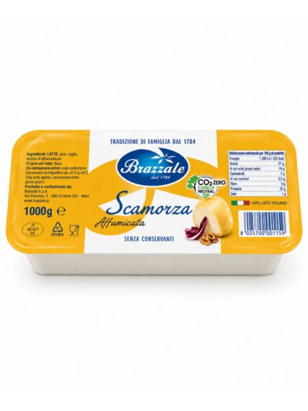 Scamorza Affumicata – údený parený syr Brazzale 1 kg
