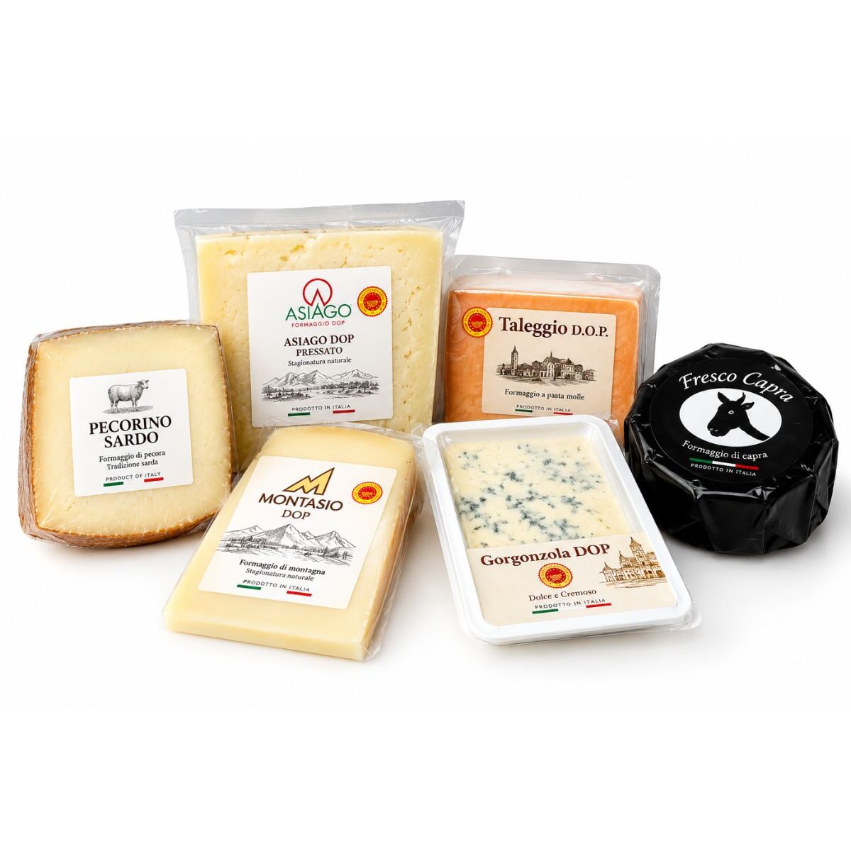 Selezione di Formaggi Italiani – výber syrov 2 kg