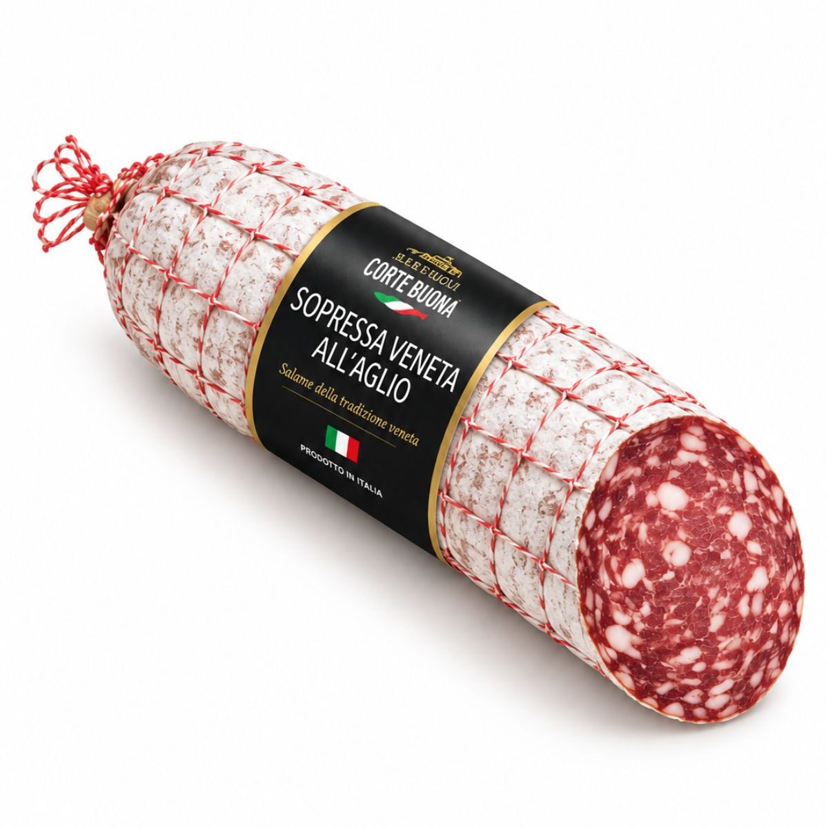 Soppressa Veneta – talianska fermentovaná saláma Corte Buona cca 2,7 kg