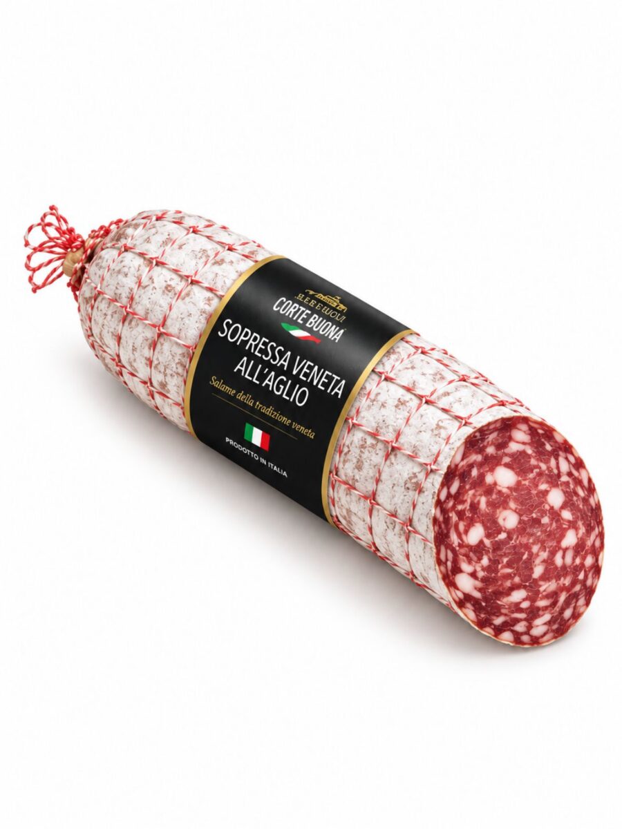 Soppressa Veneta – talianska fermentovaná saláma Corte Buona cca 2,7 kg