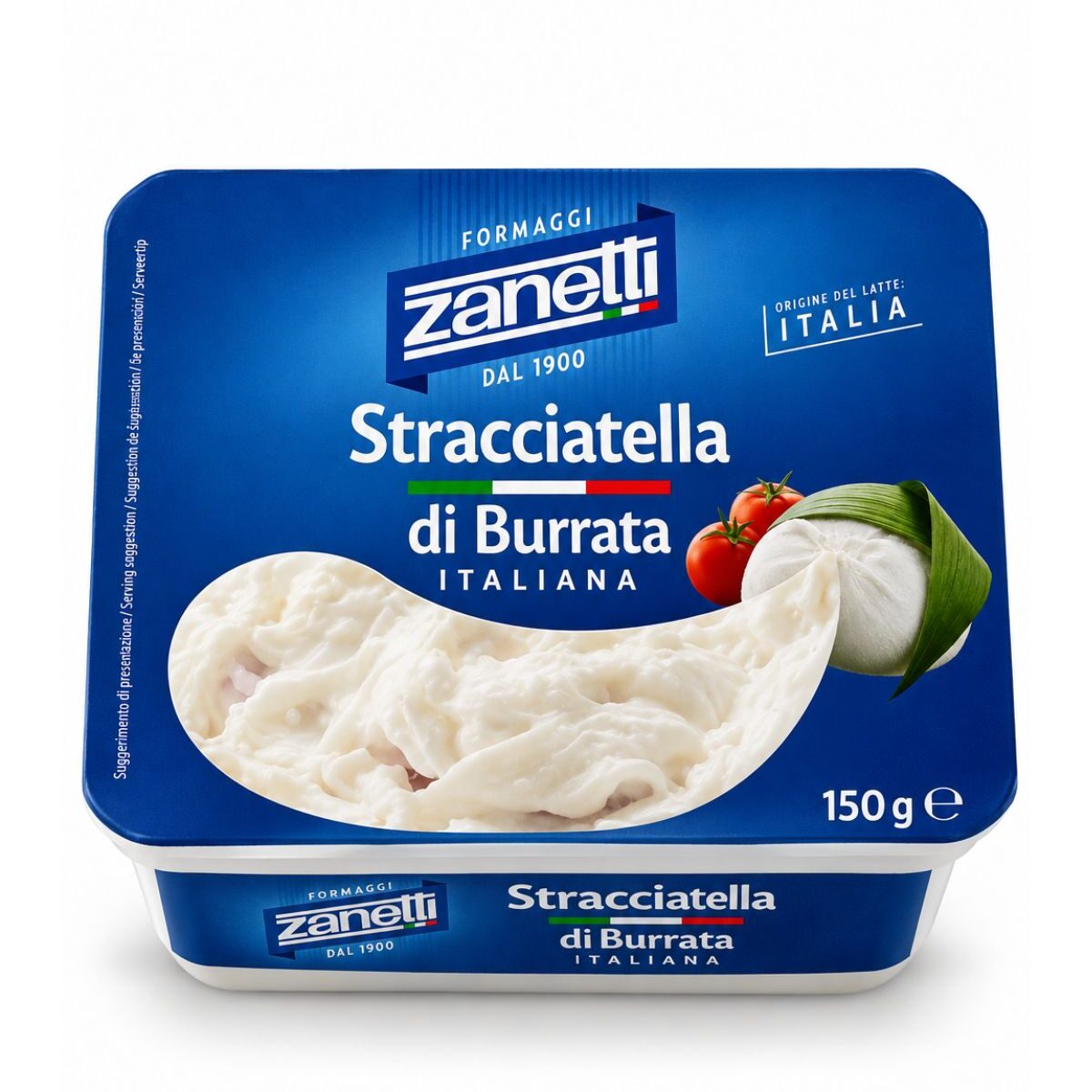 Stracciatella di Burrata – trhaná mozzarella v smotane 150 g