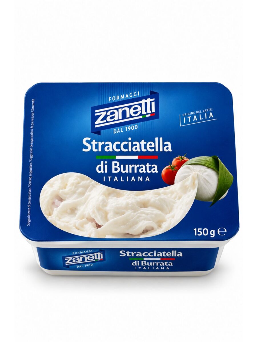 Stracciatella di Burrata – trhaná mozzarella v smotane 150 g