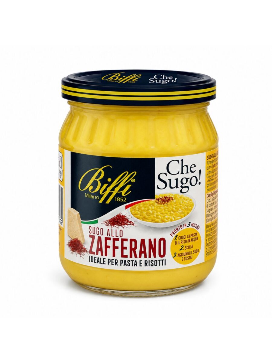Sugo allo Zafferano – šafranová omáčka na cestoviny a rizoto 190 g