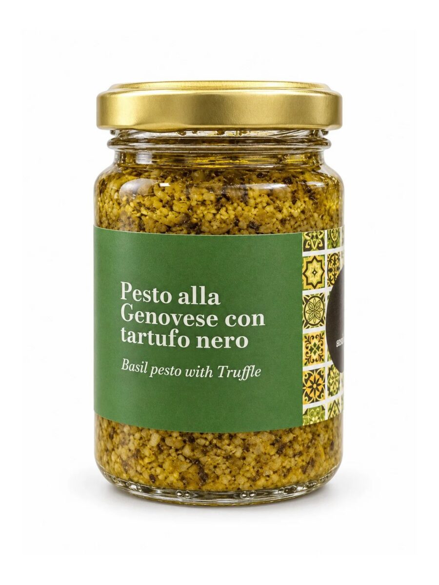 Bazalkové pesto s čiernou hľuzovkou 90 g