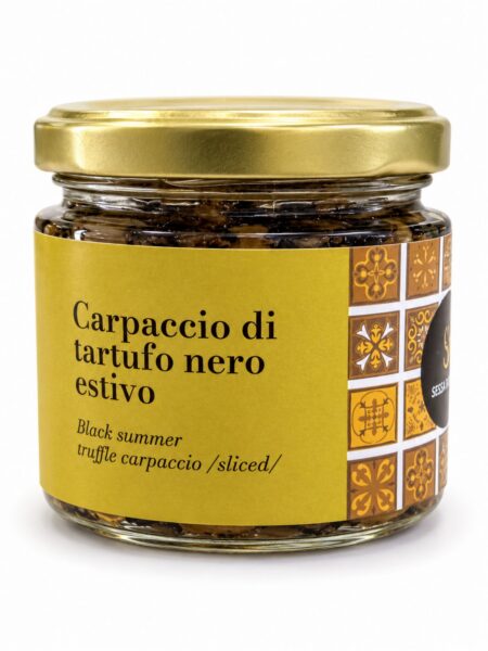 Carpaccio z čiernej letnej hľuzovky 180 g