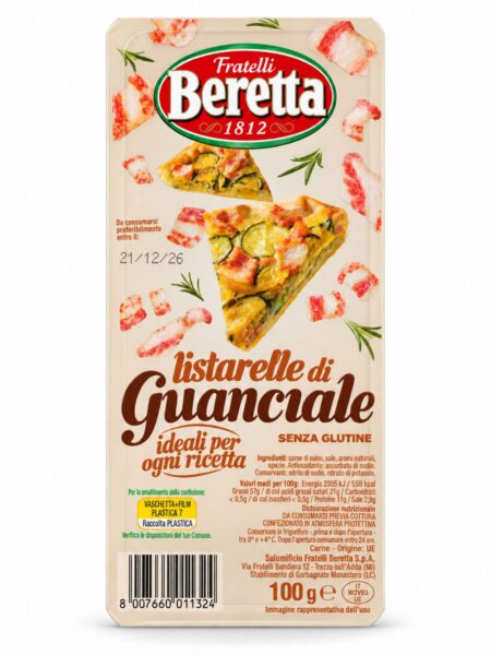 Guanciale – bravčový lalok na prúžky Beretta 100 g