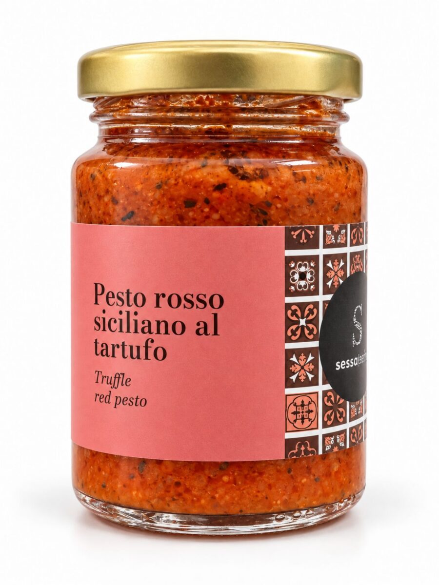 Sicílske červené pesto s hľuzovkou 90 g